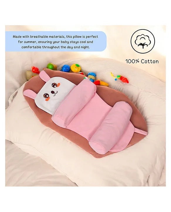 Baby Shaping Head Support Pillow - Assorted Colour